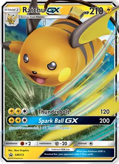 Raichu GX 213