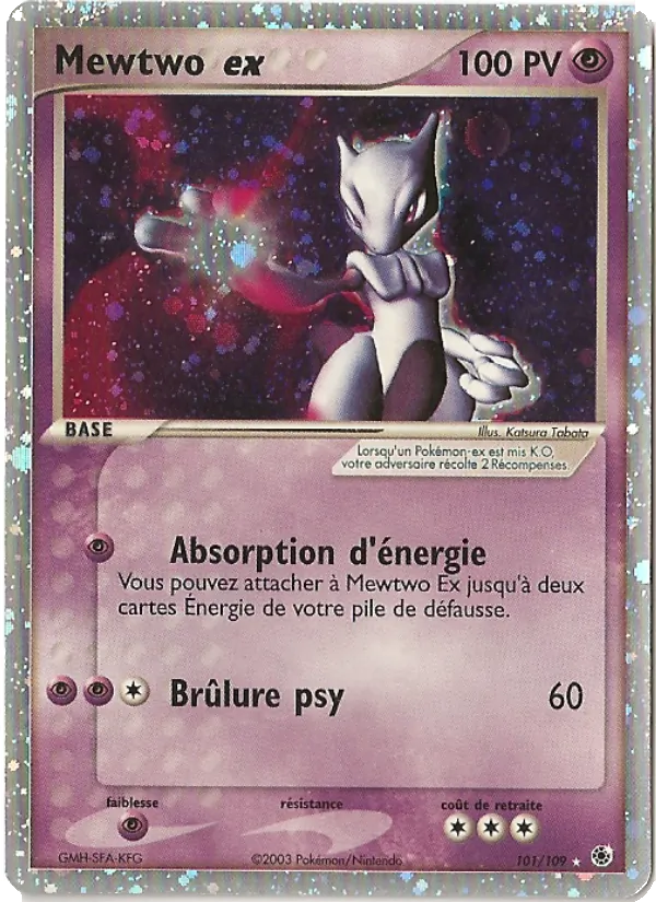 Mewtwo ex 101/109