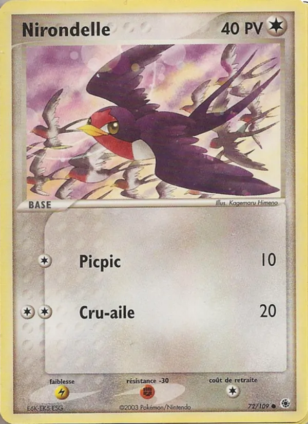Nirondelle 72/109