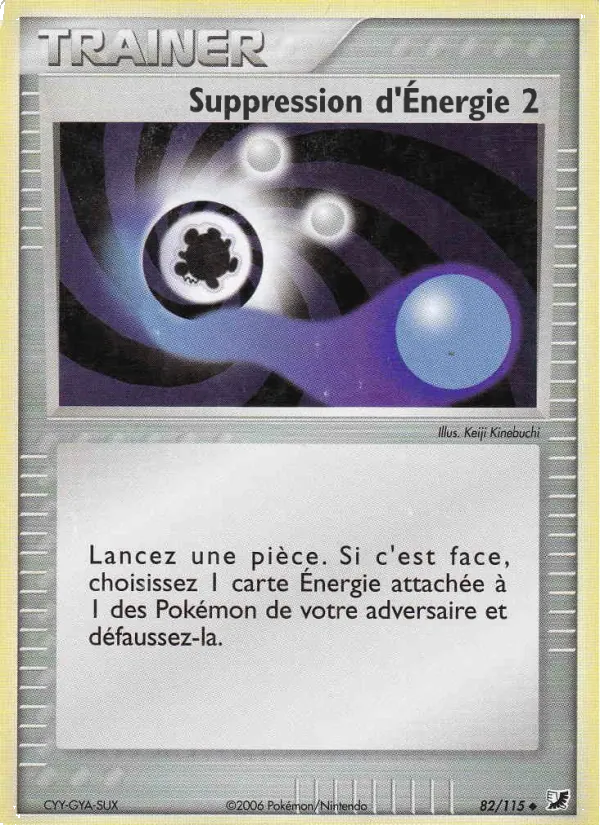Suppression d'Énergie 2 82/115