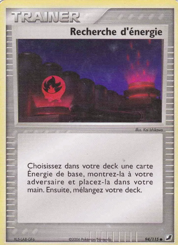 Recherche d'énergie 94/115