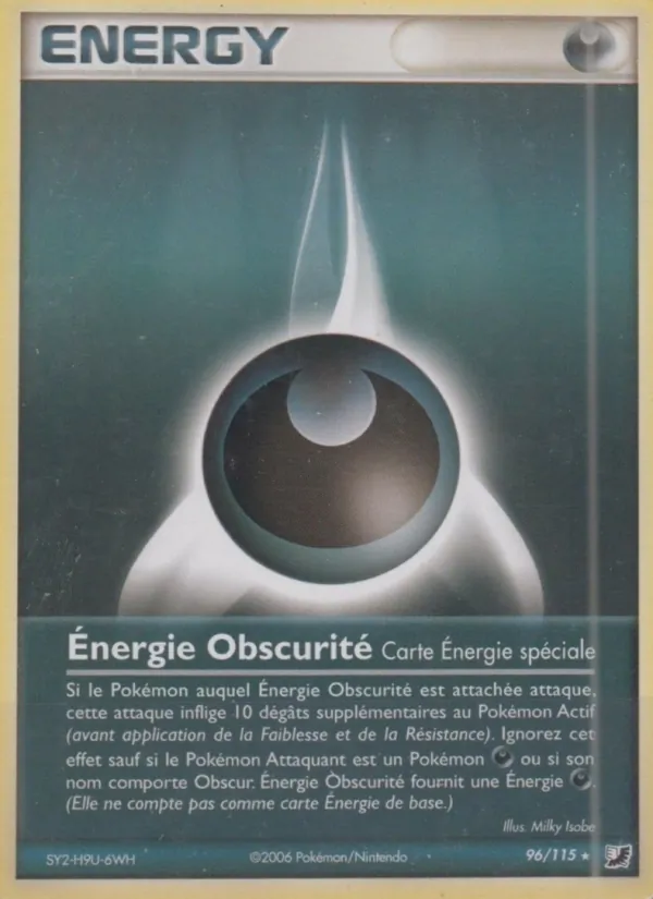 Énergie Obscurité 96/115