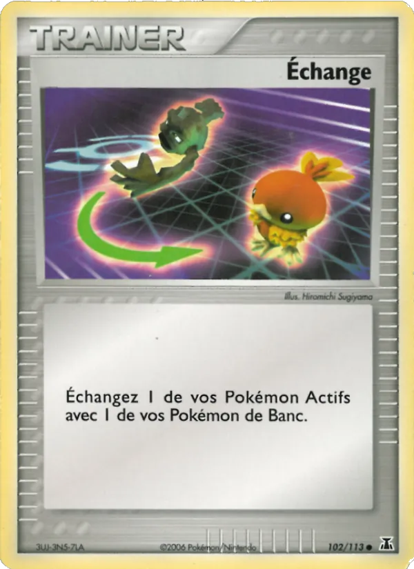Échange 102/113