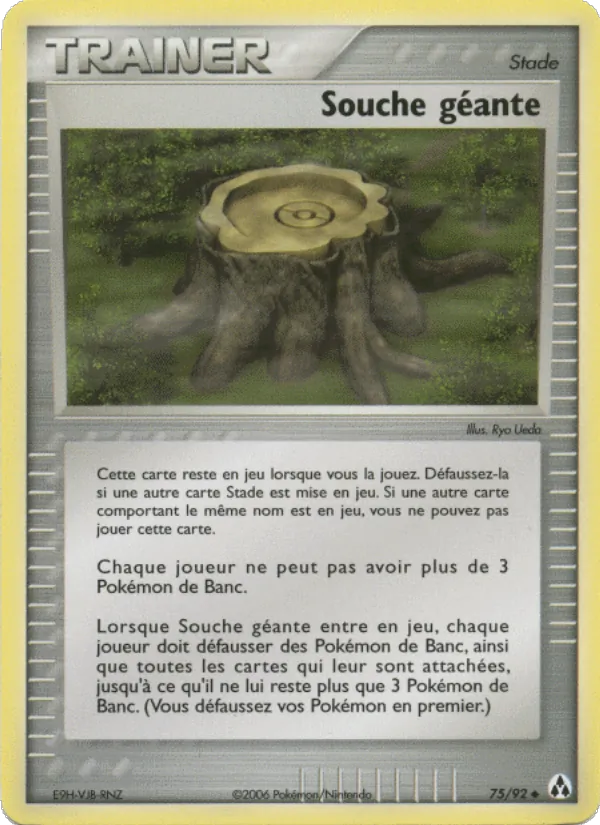 Souche géante 75/92