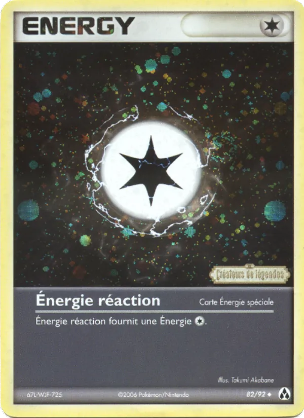 Énergie réaction 82/92