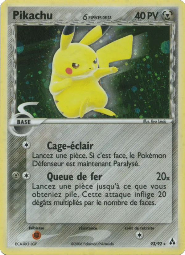 Pikachu δ 93/92