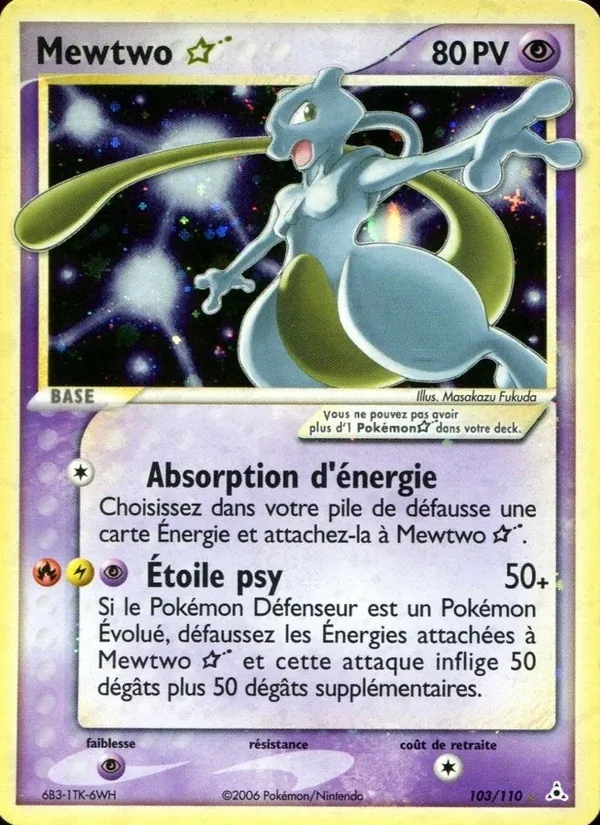 Mewtwo ☆ 103/110