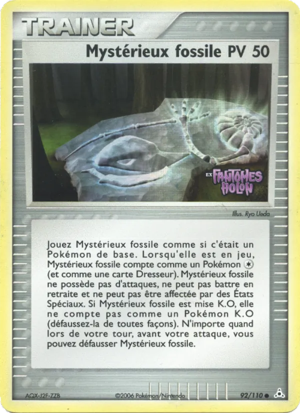 Mystérieux fossile 92/110