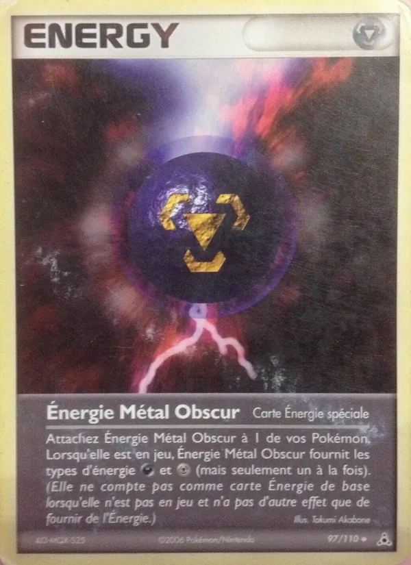 Énergie Métal Obscur 97/110