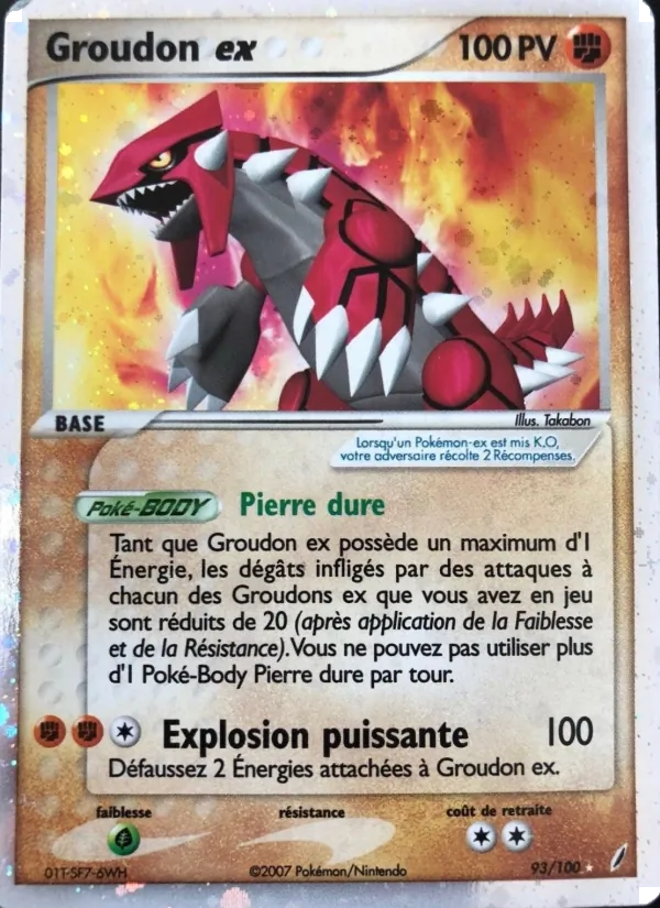 Groudon ex 93/100