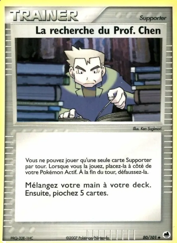 La recherche du Prof. Chen 80/101