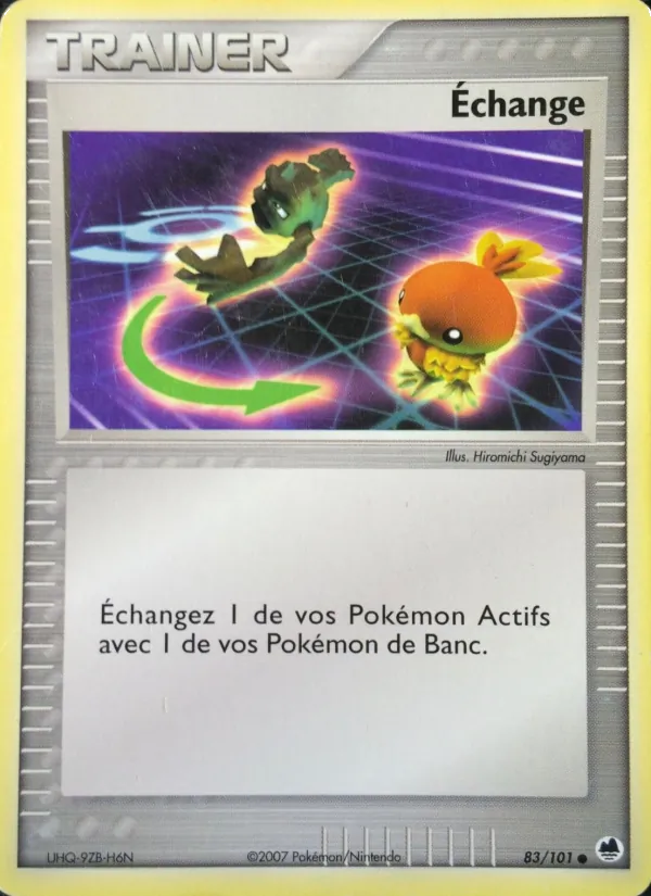 Échange 83/101