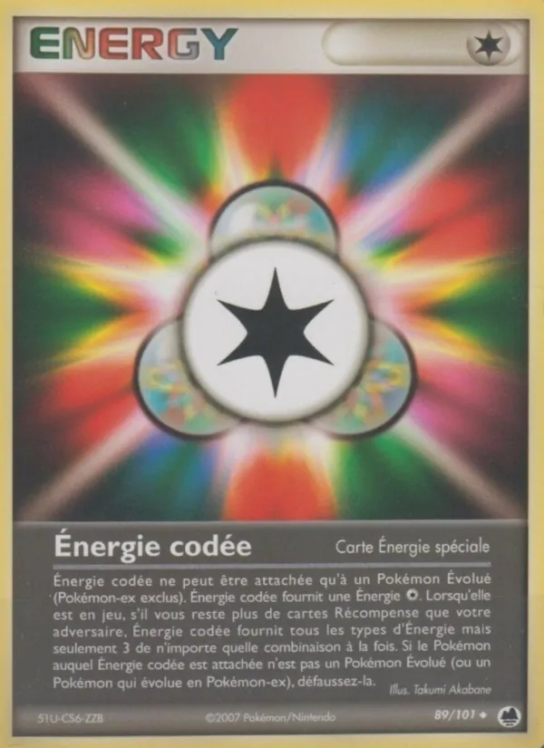 Énergie codée 89/101