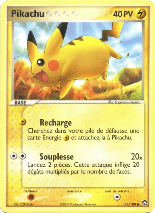 Pikachu 57/108