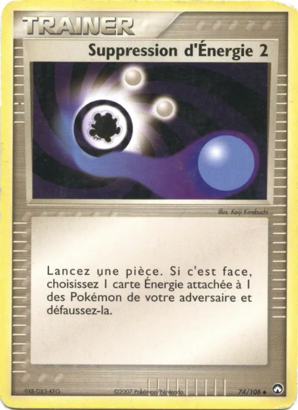 Suppression d'Énergie 2 74/108