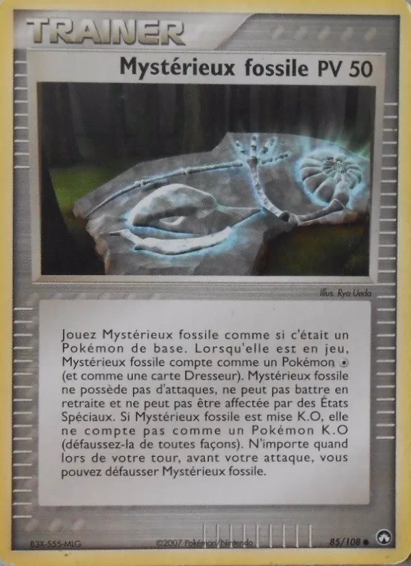 Mystérieux fossile 85/108