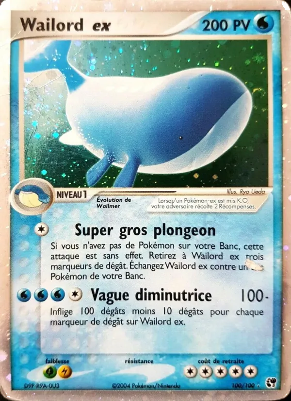 Wailord ex 100/100