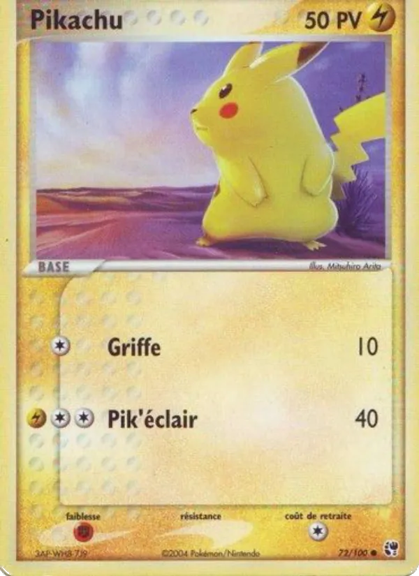 Pikachu 72/100