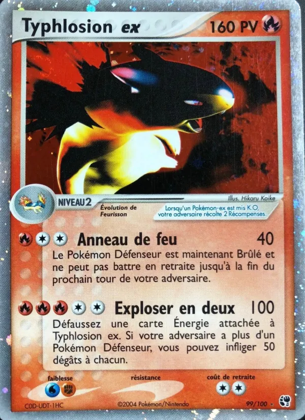 Typhlosion ex 99/100