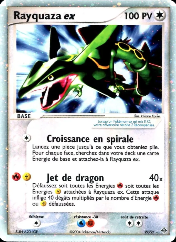 Rayquaza ex 97/97
