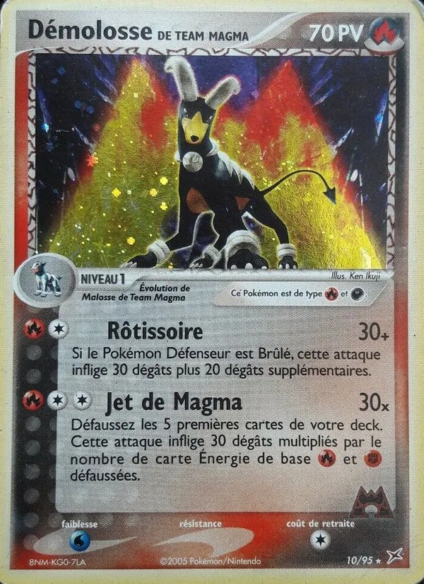 Démolosse de Team Magma 10/95