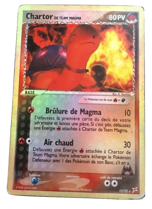 Chartor de Team Magma 12/95