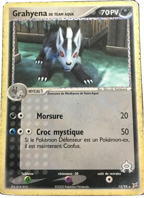 Grahyena de Team Aqua 15/95