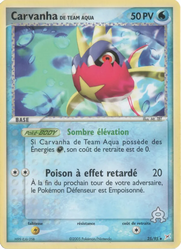Carvanha de Team Aqua 25/95