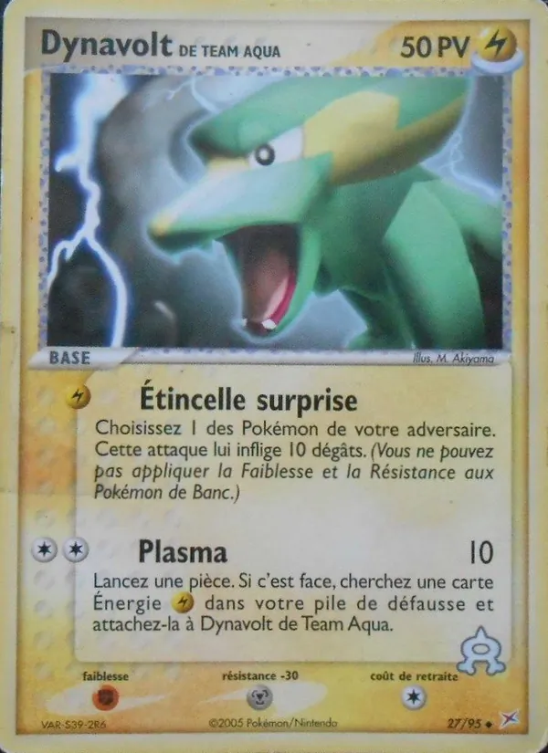 Dynavolt de Team Aqua 27/95