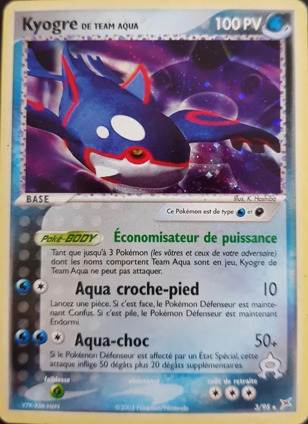 Kyogre de Team Aqua 3/95