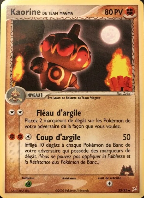 Kaorine de Team Magma 33/95