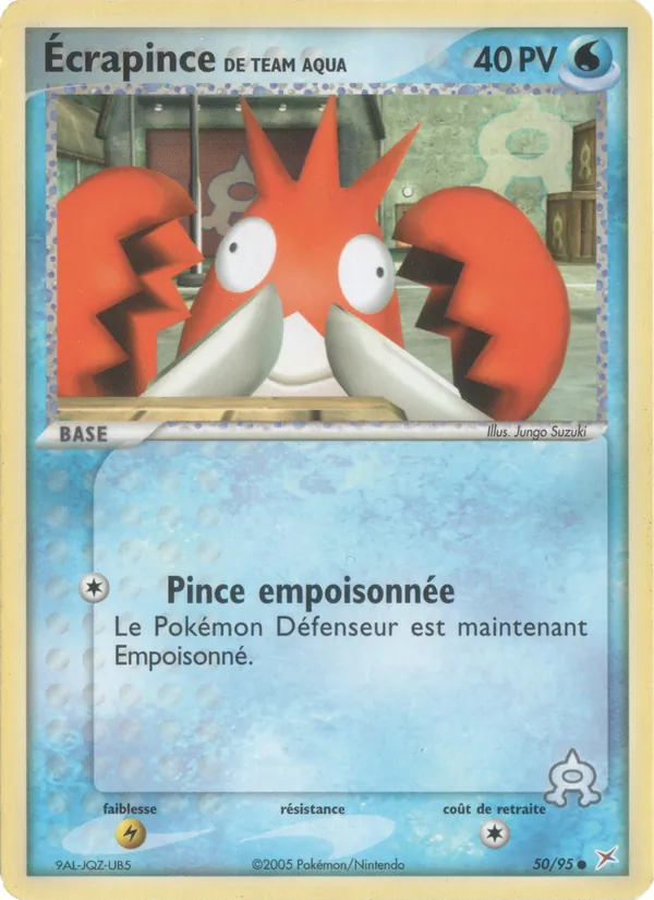 Écrapince de Team Aqua 50/95