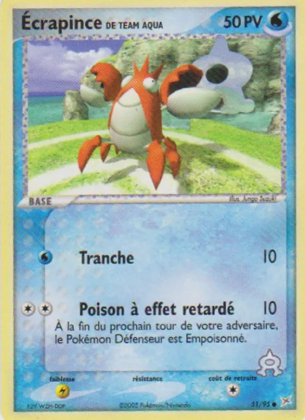 Écrapince de Team Aqua 51/95