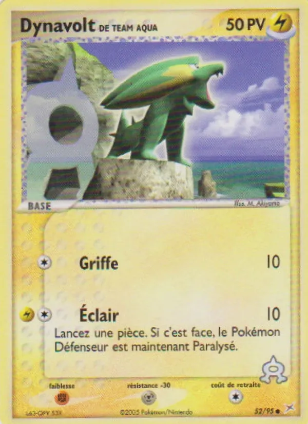 Dynavolt de Team Aqua 52/95
