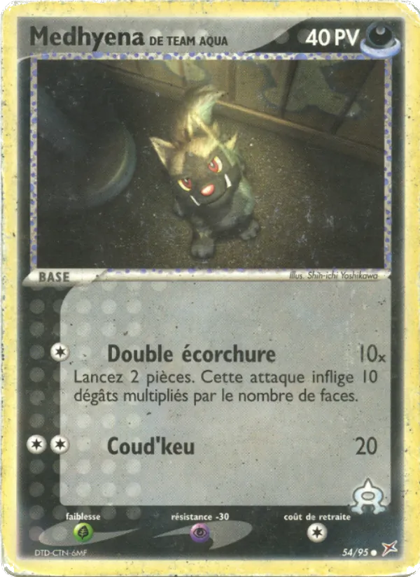 Medhyena de Team Aqua 54/95