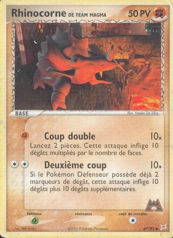 Rhinocorne de Team Magma 67/95