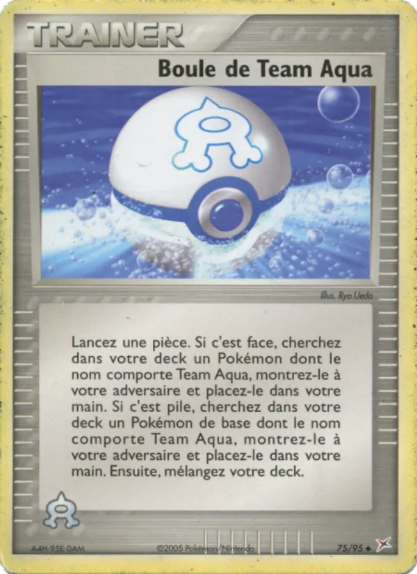 Boule de Team Aqua 75/95