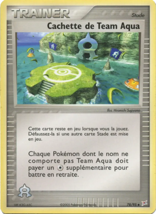 Cachette de Team Aqua 78/95