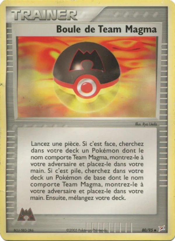 Boule de Team Magma 80/95
