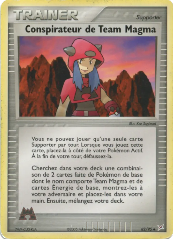 Conspirateur de Team Magma 82/95