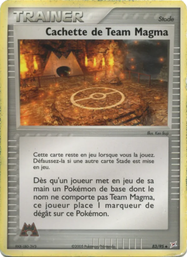 Cachette de Team Magma 83/95
