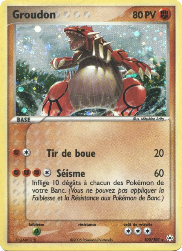 Groudon 102/101