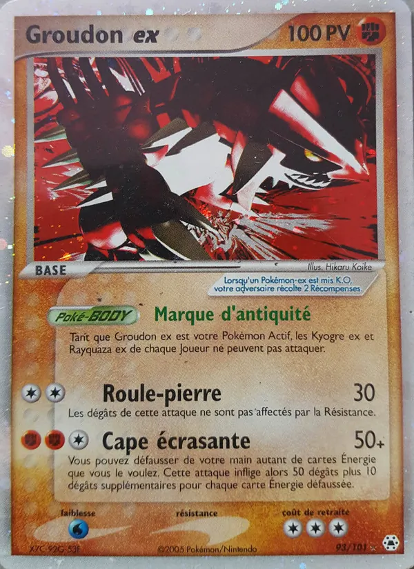 Groudon ex 93/101