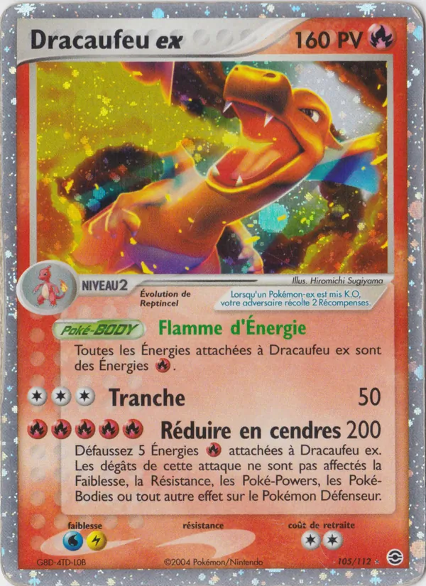Dracaufeu ex 105/112