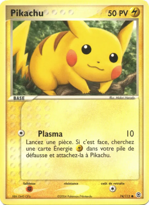 Pikachu 74/112