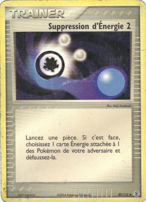 Suppression d'Énergie 2 89/112
