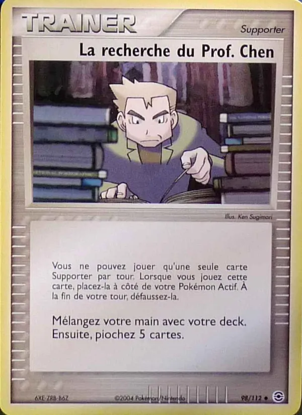 La recherche du Prof. Chen 98/112