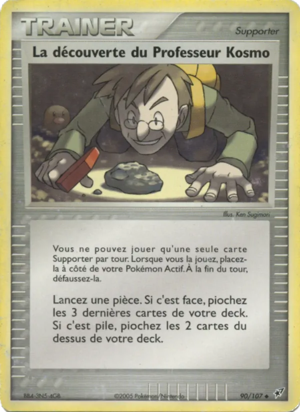 La découverte du Professeur Kosmo 90/107