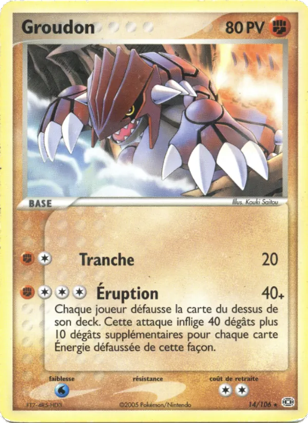 Groudon 14/106
