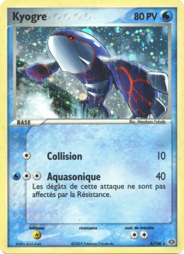 Kyogre 6/106